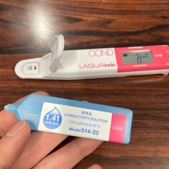 【EC測定】コンパクト電気伝導率(導電率EC)計LAQUAtwinHORIBA製の画像