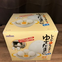 【新品・未使用品】曙産業 レンジでらくチン！ゆでたまご4個用の画像