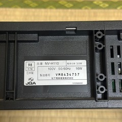 ジャンク品　パナソニック　DVDプレーヤーの画像