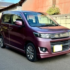 ワゴンR スティングレー  🔘 型式：MH23S 🔘 年式：2010年 🔘 車検：2025年4月24日 🔘 走行距離：123,855km 🔘 ナビゲーション 🔘 Bluetooth 🔘 プッシュスタート 🔘 電動シャッター 🔘 電動ミラー 🔘 スマートキー 🔘 レザーシートセット 🔘 新車2年車検付き価格 172,000円の画像