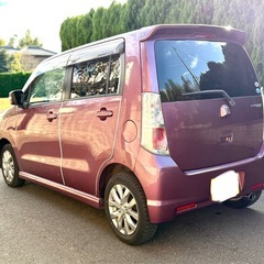 ワゴンR スティングレー  🔘 型式：MH23S 🔘 年式：2010年 🔘 車検：2025年4月24日 🔘 走行距離：123,855km 🔘 ナビゲーション 🔘 Bluetooth 🔘 プッシュスタート 🔘 電動シャッター 🔘 電動ミラー 🔘 スマートキー 🔘 レザーシートセット 🔘 新車2年車検付き価格 172,000円の画像