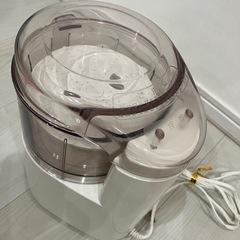 電動みじん切り機 調理器具 フードチョッパー フードプロセッサー　電動 ミキサー 取説付き  AmLIKE の画像