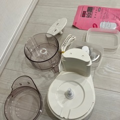 電動みじん切り機 調理器具 フードチョッパー フードプロセッサー　電動 ミキサー 取説付き  AmLIKE の画像