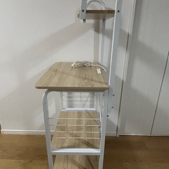 キッチンラック　キャスター付き　　の画像