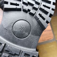 新品 24.5cm レディース ブーツ ブラック 厚底 シューズ 普段着 識別番号:【B108-S】の画像