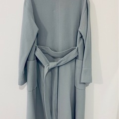 プロポーションボディドレッシング　ノーカラーロングコートの画像