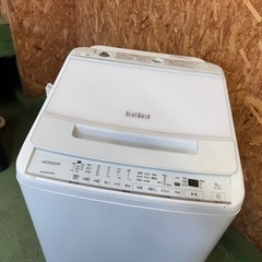 353 送料設置無料   日立洗濯機　8㌔　22年製　冷蔵庫の画像