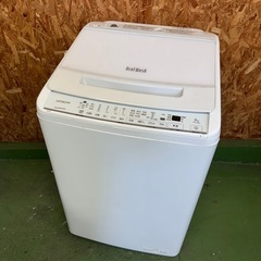 353 送料設置無料   日立洗濯機　8㌔　22年製　冷蔵庫の画像