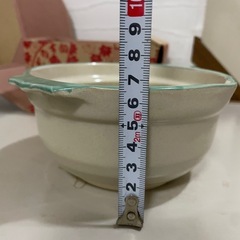 一人用 土鍋  蓋付き オレンジと黄色、緑色とブルー 計4点セットの画像