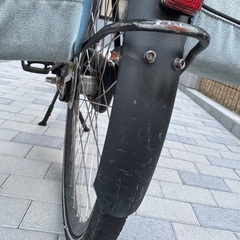 オランダから持ってきた古い自転車です。の画像