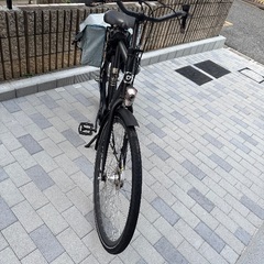 オランダから持ってきた古い自転車です。の画像