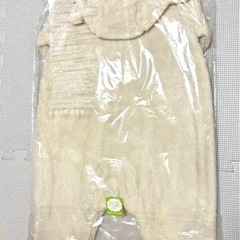 ユニクロ　ファーリーフリースオールインワン　80の画像