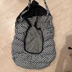 【美品】抱っこ紐カバー wip cream 防寒 ベビーウォーマー ベビーカーカバー の画像