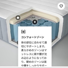 クイーン スプリングマットレス ヴァレヴォーグの画像