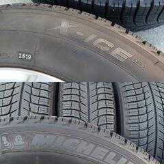 冬 VW純正 ティグアン【富山】ティグアン純正 ワーゲン純正 ミシュラン 冬 215/65R17 中古4本 フォルクスワーゲン VW 車検対応 17インチの画像