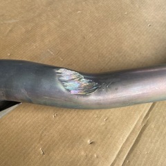 フルチタン S2000 J'sレーシング マフラー 超軽量 ドルフィンテール 触媒後 1本もの の画像