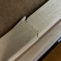 ワイドダブルサイズのベットフレームの画像