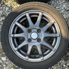 スタッドレスタイヤホイールセット/新品タイヤ取り付け可の画像