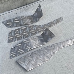 フォルツァ MF10 純正オプション アルミフットステップ HONDA ホンダ FORZA ステップボードの画像