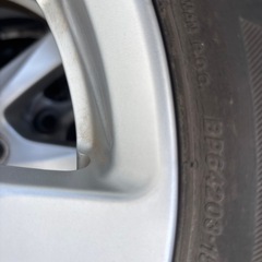 タイヤ　アルミホイール4本セット　　155-65　14インチの画像