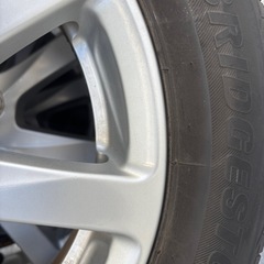 タイヤ　アルミホイール4本セット　　155-65　14インチの画像