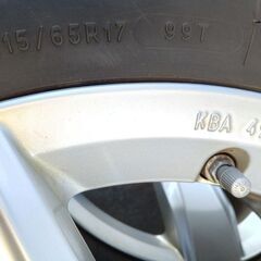 冬 VW純正 ティグアン【富山】ティグアン純正 ワーゲン純正 ミシュラン 冬 215/65R17 中古4本 フォルクスワーゲン VW 車検対応 17インチの画像