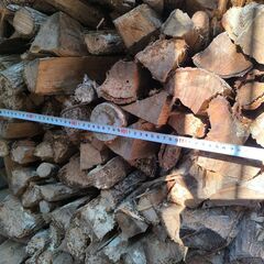 乾燥済 薪 ナラ 軽トラック1台分の画像