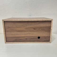 木製キッチン棚／家電ラック｜電源コード穴あり・ミキサー置きに◎の画像