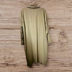 Kinloch Anderson キンロックアンダーソン カーキロングコートの画像