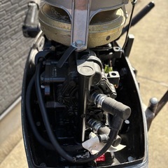 新潟市発 動作確認済み マーキュリー シープロ 9.8馬力 船外機 3K9 2スト 軽量の画像