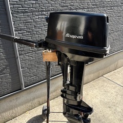 新潟市発 動作確認済み マーキュリー シープロ 9.8馬力 船外機 3K9 2スト 軽量の画像
