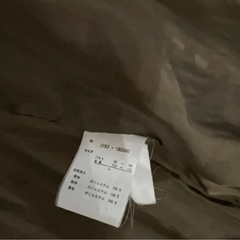 Aller Bien ダウンコートロングジャケット　カーキ　Lの画像