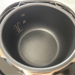 コイズミ マイコン電気圧力鍋 1.6L 5種類自動メニュー ワンタッチ 51品搭載レシピブック付き レッドの画像