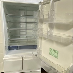 【6ヶ月保証】三菱電機 5ドア冷蔵庫 MR-B46Z-W1 2016年製455Lの画像