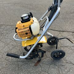 現物確認歓迎 初期不良対応 整備済 爪程度良く折り畳め 女性でもかけ易く軽量 リョービ 2サイクル 軽スタート 41.5cc 耕運機 RCVK-4200の画像