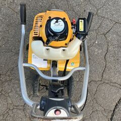 現物確認歓迎 初期不良対応 整備済 爪程度良く折り畳め 女性でもかけ易く軽量 リョービ 2サイクル 軽スタート 41.5cc 耕運機 RCVK-4200の画像