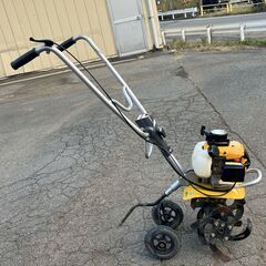 現物確認歓迎 初期不良対応 整備済 爪程度良く折り畳め 女性でもかけ易く軽量 リョービ 2サイクル 軽スタート 41.5cc 耕運機 RCVK-4200の画像