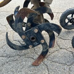 現物確認歓迎 初期不良対応 整備済 爪程度良く折り畳め 女性でもかけ易く軽量 リョービ 2サイクル 軽スタート 41.5cc 耕運機 RCVK-4200の画像