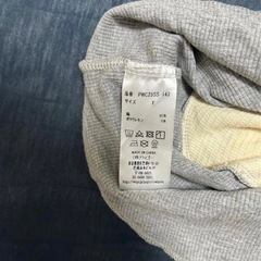 WEGO PHILLY ホルターネックドッキングTシャツ Fサイズ グレーの画像