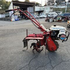 初期不良対応 アフターケアも安心 整備済　ねぎ作、中耕などに ヤンマー 2馬力 一輪耕運機 ST200 ローター正/逆回転　引取限定の画像