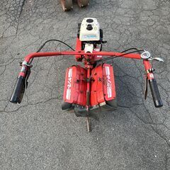 初期不良対応 アフターケアも安心 整備済　ねぎ作、中耕などに ヤンマー 2馬力 一輪耕運機 ST200 ローター正/逆回転　引取限定の画像