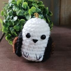 シマエナガのあみぐるみストラップのワークショップ参加者様を募集しています。の画像