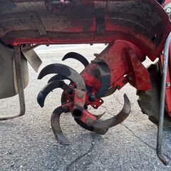 初期不良対応 アフターケアも安心 整備済　ねぎ作、中耕などに ヤンマー 2馬力 一輪耕運機 ST200 ローター正/逆回転　引取限定の画像