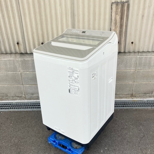 ⑤‼️9.0kg‼️477番 Panasonic✨全自動電気洗濯機✨NA-FA90H2‼️