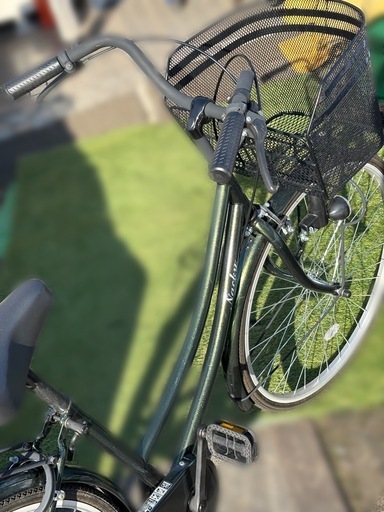 自転車（中古）シティサイクル　カゴ付き