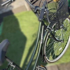 自転車（中古）シティサイクル　カゴ付きの画像