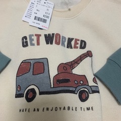 新品✩95cm トレーナーの画像