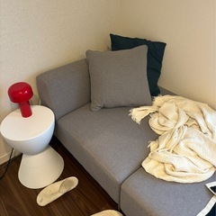 ソファ　グレー　2.5人用の画像