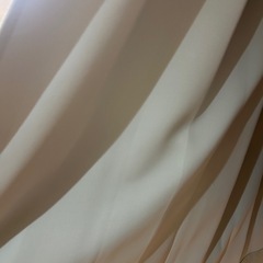 遮光2級・遮熱・防炎・50サイズカーテン(ノーブル3 アイボリー 100X140X2)の画像