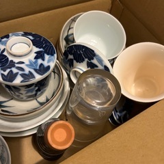 中古　食器　コップ等いろいろ　大量の画像